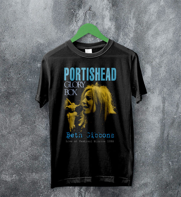 Portishead Shirt Portishead Glory Box Vintage 90's T Shirt Portishead Merch - WorldWideShirt