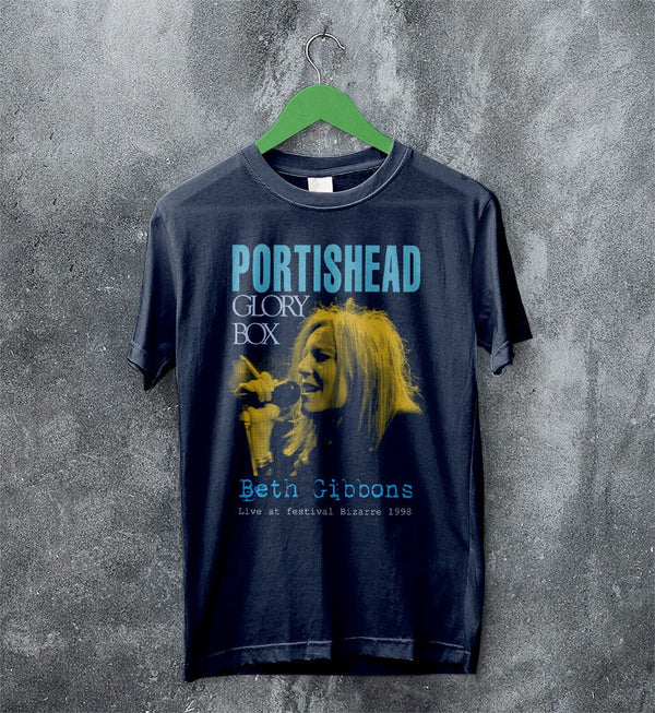 Portishead Shirt Portishead Glory Box Vintage 90's T Shirt Portishead Merch - WorldWideShirt