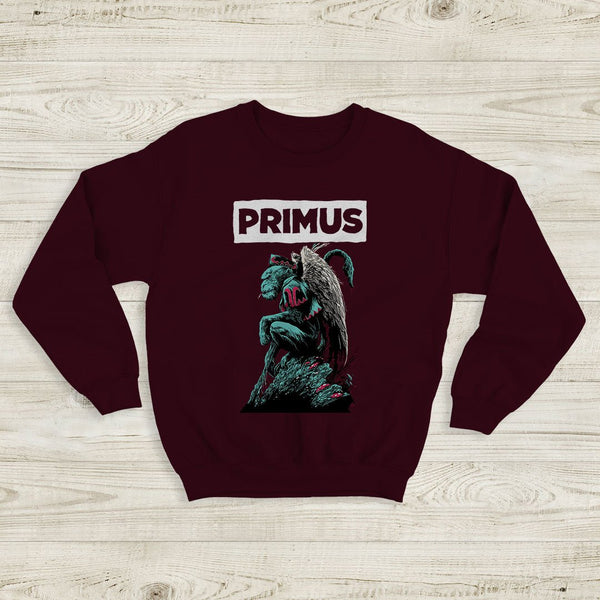 Primus Band Vintage Sweatshirt Primus Shirt Music Shirt - WorldWideShirt