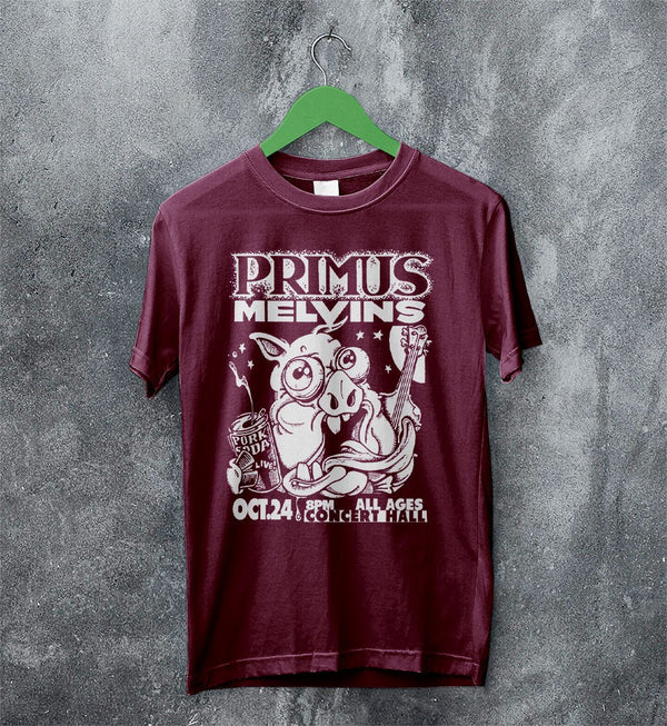 Primus Pork Soda Concert T Shirt Primus Shirt Music Shirt - WorldWideShirt