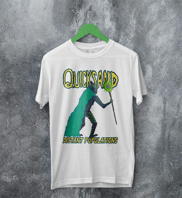 Quicksand Distant Populations T Shirt Quicksand Band Shirt Music Shirt - WorldWideShirt