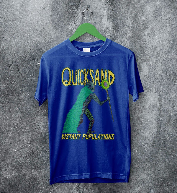 Quicksand Distant Populations T Shirt Quicksand Band Shirt Music Shirt - WorldWideShirt