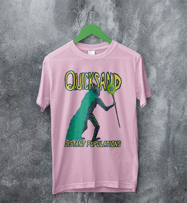 Quicksand Distant Populations T Shirt Quicksand Band Shirt Music Shirt - WorldWideShirt
