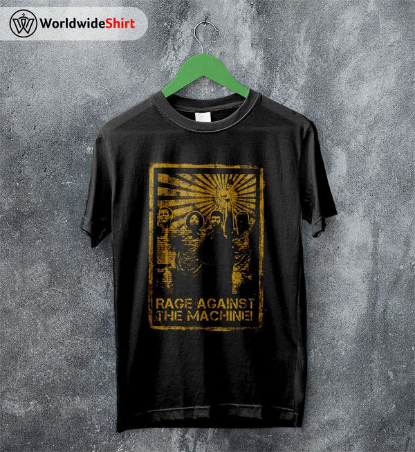 Rage Against The Machine 90's Vintage T Shirt RATM Shirt - WorldWideShirt