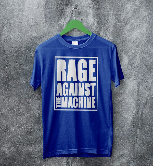 Rage Against The Machine Logo Black Vintage T Shirt RATM Shirt Bella Canvas - WorldWideShirt