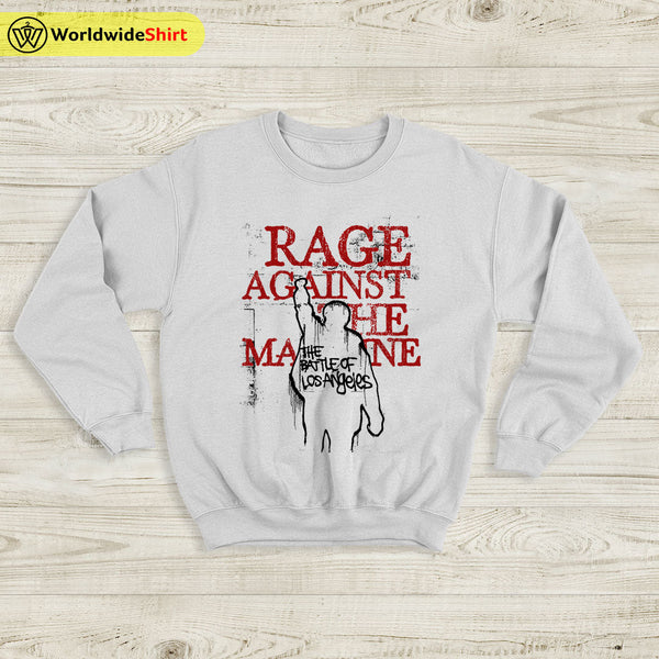 Rage Against The Machine The Battle of Los Angeles Sweatshirt RATM Shirt - WorldWideShirt