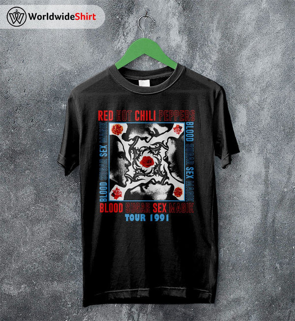 Red Hot Chili Peppers Shirt Blood Sugar Magik Merch Red Hot Chili Peppers T Shirt - WorldWideShirt