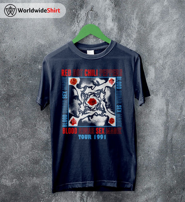 Red Hot Chili Peppers Shirt Blood Sugar Magik Merch Red Hot Chili Peppers T Shirt - WorldWideShirt