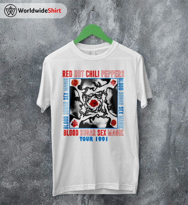 Red Hot Chili Peppers Shirt Blood Sugar Magik Merch Red Hot Chili Peppers T Shirt - WorldWideShirt