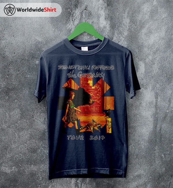 Red Hot Chili Peppers Shirt The Getaway Vintage Tour Merch Red Hot Chili Peppers T Shirt - WorldWideShirt