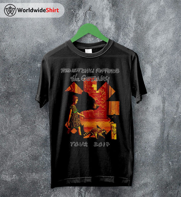 Red Hot Chili Peppers Shirt The Getaway Vintage Tour Merch Red Hot Chili Peppers T Shirt - WorldWideShirt