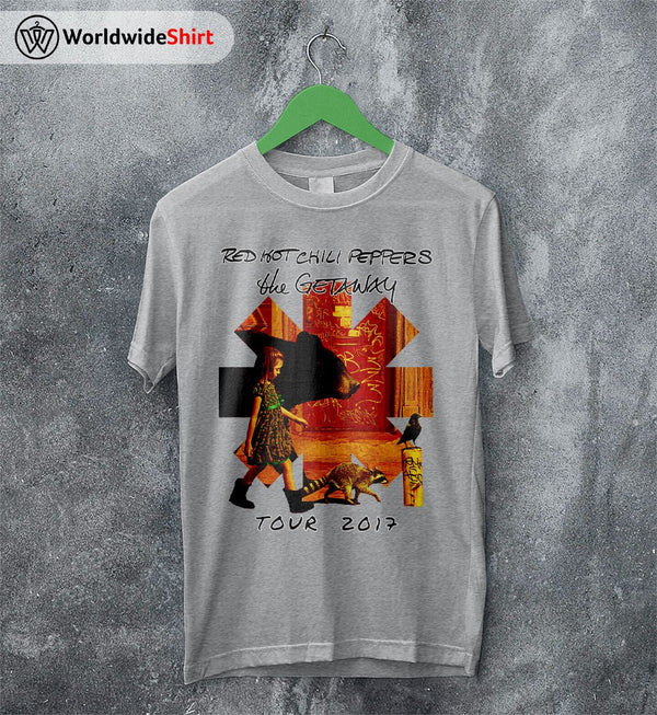 Red Hot Chili Peppers Shirt The Getaway Vintage Tour Merch Red Hot Chili Peppers T Shirt - WorldWideShirt