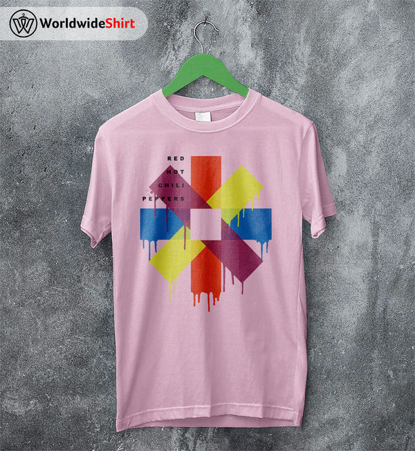 Red Hot Chili Peppers Shirt Vintage Logo Merch Red Hot Chili Peppers T Shirt - WorldWideShirt