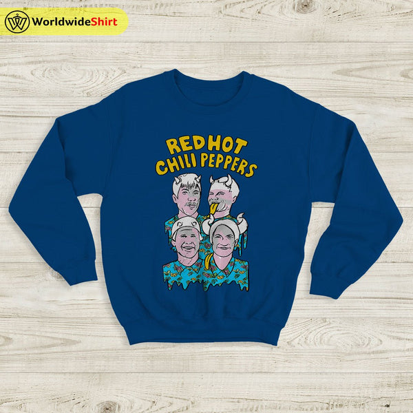 Red Hot Chili Peppers Sweatshirt 2017 Tour RHCP Sweatshirt - WorldWideShirt