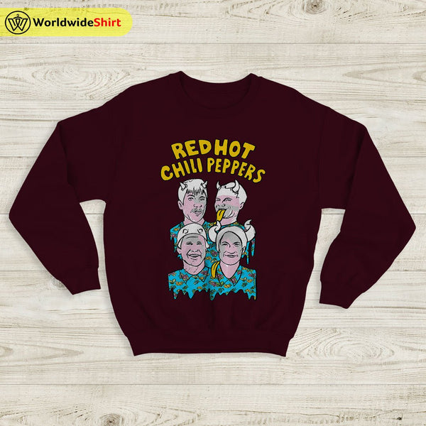 Red Hot Chili Peppers Sweatshirt 2017 Tour RHCP Sweatshirt - WorldWideShirt