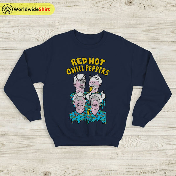 Red Hot Chili Peppers Sweatshirt 2017 Tour RHCP Sweatshirt - WorldWideShirt