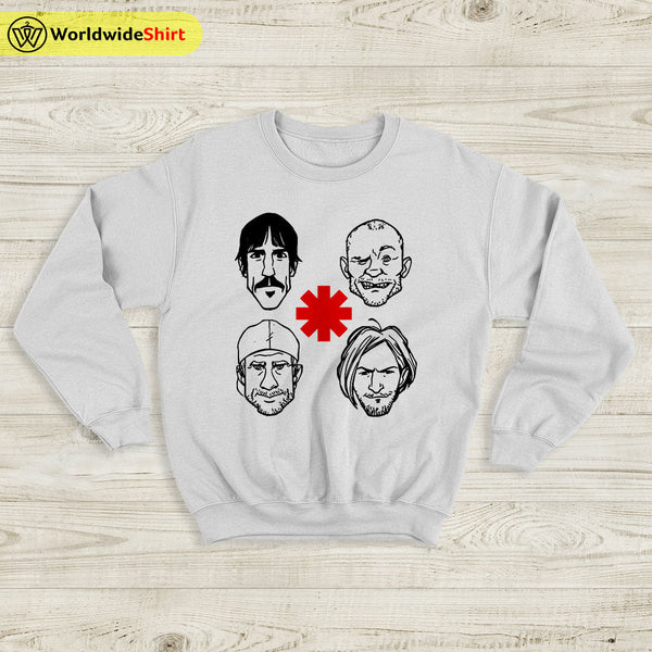 Red Hot Chili Peppers Sweatshirt Member RHCP Sweatshirt - WorldWideShirt