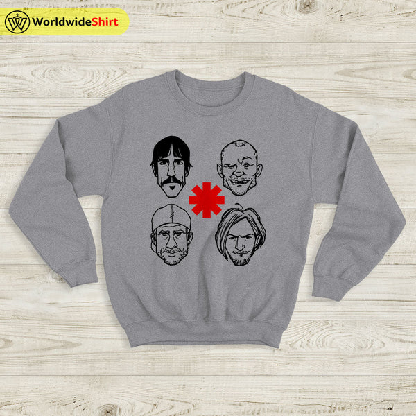 Red Hot Chili Peppers Sweatshirt Member RHCP Sweatshirt - WorldWideShirt