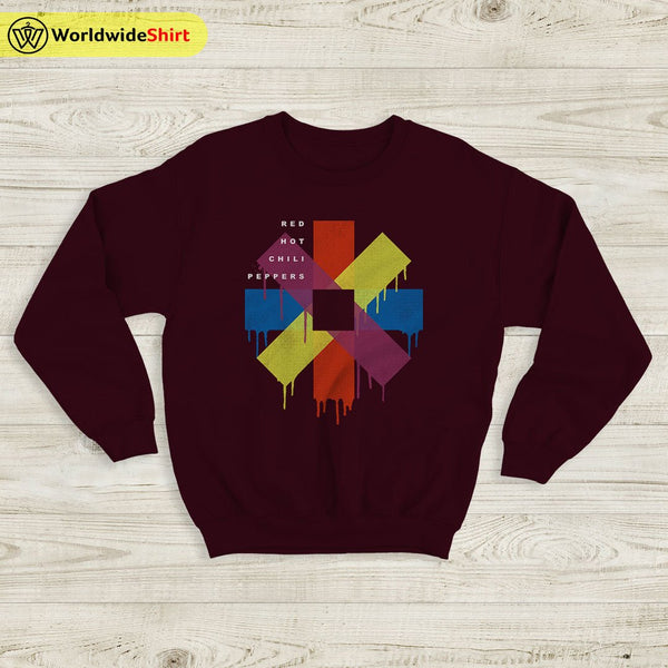 Red Hot Chili Peppers Sweatshirt RHCP Sweatshirt Vintage Logo - WorldWideShirt