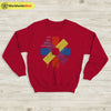 Red Hot Chili Peppers Sweatshirt RHCP Sweatshirt Vintage Logo - WorldWideShirt