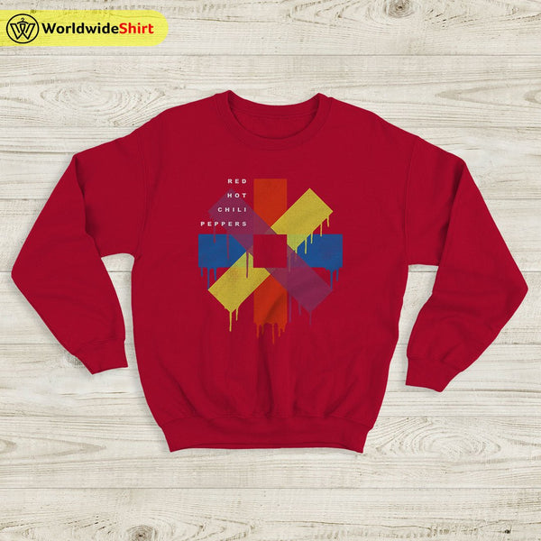 Red Hot Chili Peppers Sweatshirt RHCP Sweatshirt Vintage Logo - WorldWideShirt