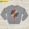 Red Hot Chili Peppers Sweatshirt RHCP Sweatshirt Vintage Logo - WorldWideShirt