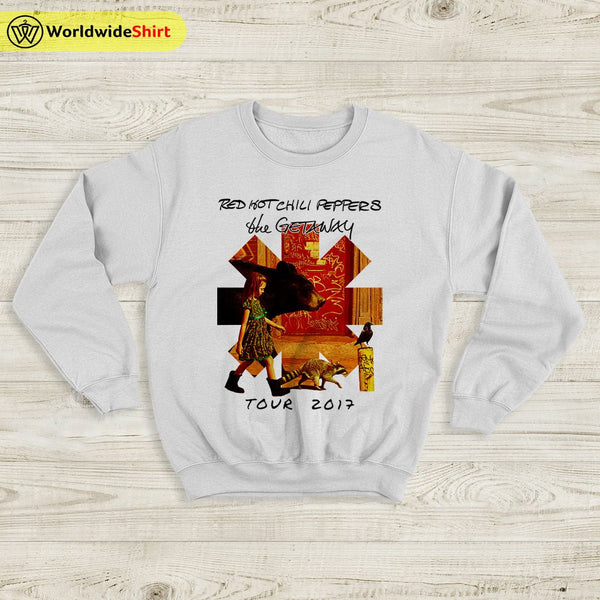 Red Hot Chili Peppers Sweatshirt The Getaway Vintage Tour Sweater RHCP Sweatshirt - WorldWideShirt