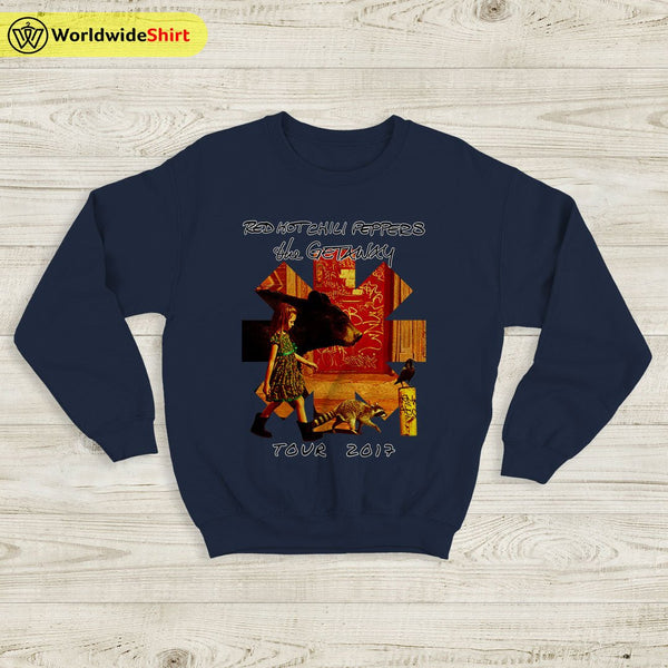 Red Hot Chili Peppers Sweatshirt The Getaway Vintage Tour Sweater RHCP Sweatshirt - WorldWideShirt