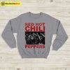 Red Hot Chili Peppers Sweatshirt Vintage Tour RHCP Sweatshirt - WorldWideShirt