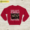 Red Hot Chili Peppers Sweatshirt Vintage Tour RHCP Sweatshirt - WorldWideShirt