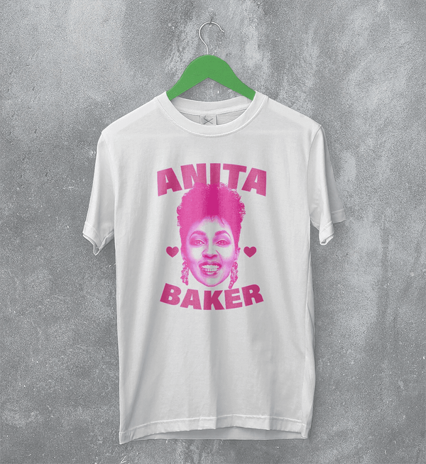 Retro Anita Baker T-Shirt Jazz Anita Baker Lover Shirt Vintage Soul Music Tee - White - WorldWideShirt