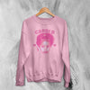 Retro Cardi B Sweatshirt Rap Cardi B Concert Shirt Music Rapper Crewneck - Light Pink - WorldWideShirt
