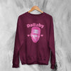 Retro DaBaby Sweatshirt HipHop DaBaby Fans Shirt Vintage Baby Rapper Music Crewneck - Red Maroon - WorldWideShirt