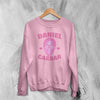 Retro Daniel Caesar Sweatshirt Vintage RnB Shirt Soul Music Daniel Caesar Crewneck - Light Pink - WorldWideShirt