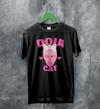 Retro Doja Cat T-Shirt Rap Meme Face Doja Cat Shirt Pop Music Rapper Tee - Black - WorldWideShirt