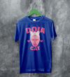 Retro Doja Cat T-Shirt Rap Meme Face Doja Cat Shirt Pop Music Rapper Tee - Royal Blue - WorldWideShirt