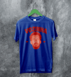 Retro Vozinha T-Shirt, Vintage Vozinha Face Shirt, Goalkeeper Soccer Legend Tee - Royal Blue - WorldWideShirt