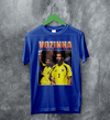 Retro Vozinha T-Shirt, Vozinha Goalkeeper Shirt, Vintage Soccer Legend Tee - Royal Blue - WorldWideShirt