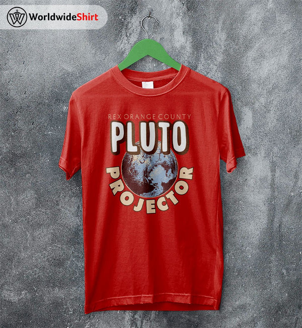 Rex Orange County Pluto Projector Shirt Rex Orange County T-Shirt ROC - WorldWideShirt