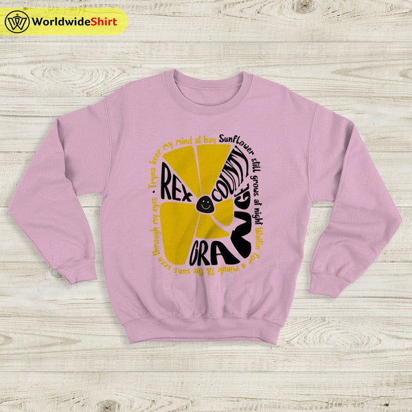 Rex Orange County Sunflower Sweatshirt Rex Orange County Shirt ROC - WorldWideShirt