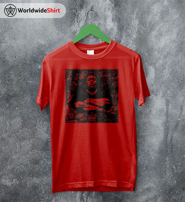 Rod Wave Merch Rod Wave Hard Times T Shirt Rod Wave Shirt - WorldWideShirt