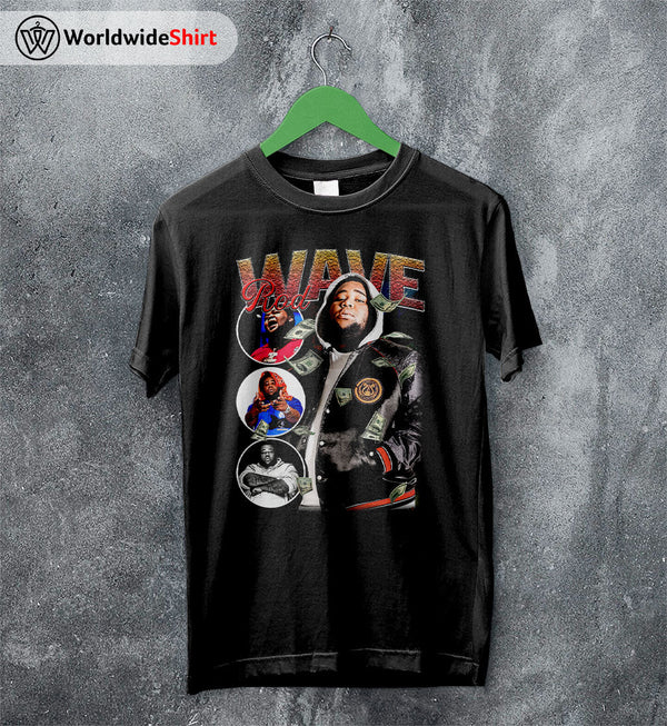 Rod Wave Merch Rod Wave Vintage 90's T Shirt Rod Wave Shirt - WorldWideShirt
