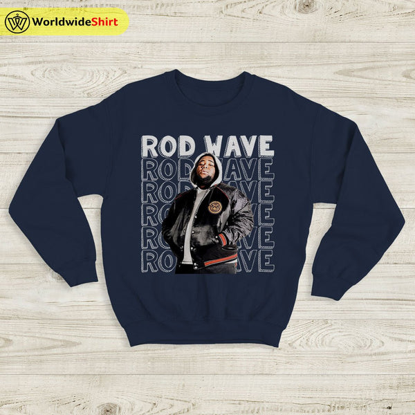 Rod Wave Sweatshirt Rod Wave Graphic Sweater Rod Wave Merch - WorldWideShirt