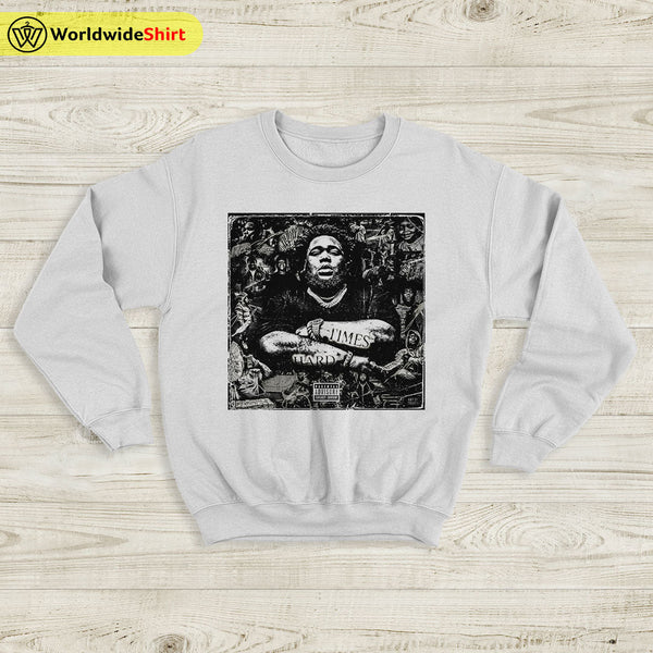 Rod Wave Sweatshirt Rod Wave Hard Times Sweater Rod Wave Merch - WorldWideShirt