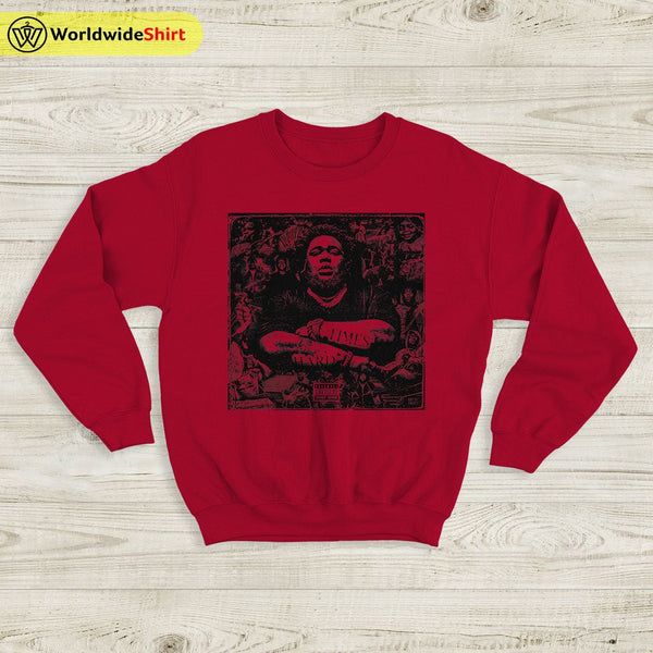 Rod Wave Sweatshirt Rod Wave Hard Times Sweater Rod Wave Merch - WorldWideShirt