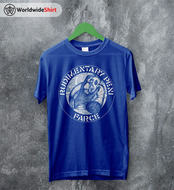 Rudimentary Peni Farce Vintage Logo T shirt Rudimentary Peni Shirt - WorldWideShirt