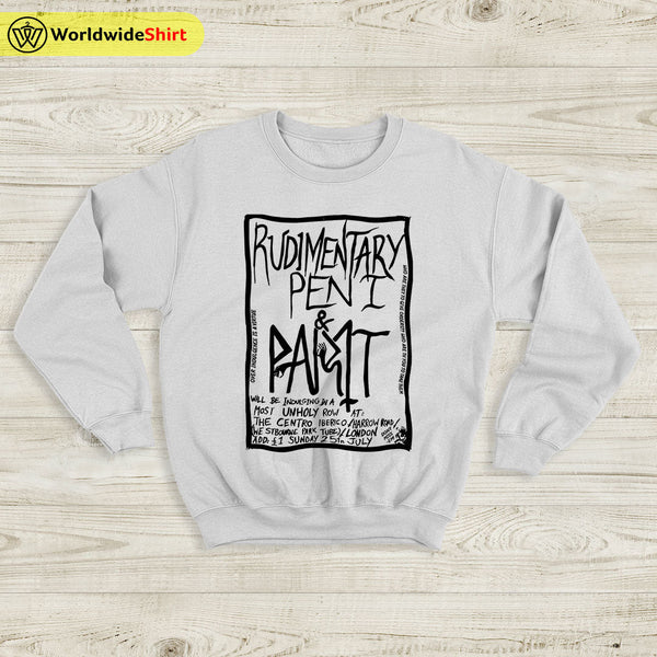 Rudimentary Peni Poster 90's Sweatshirt Rudimentary Peni Shirt - WorldWideShirt