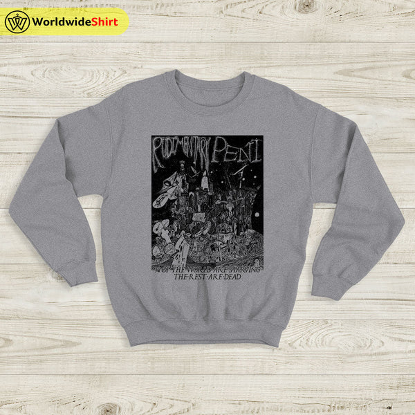 Rudimentary Peni The World Are Starving 90's Sweatshirt Rudimentary Peni Shirt - WorldWideShirt