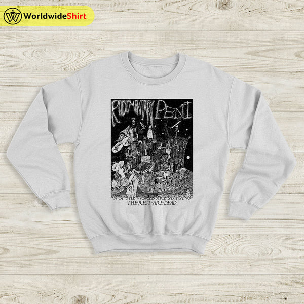 Rudimentary Peni The World Are Starving 90's Sweatshirt Rudimentary Peni Shirt - WorldWideShirt