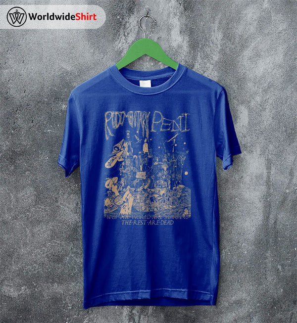 Rudimentary Peni The World Are Starving 90's T shirt Rudimentary Peni Shirt - WorldWideShirt